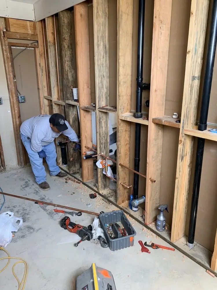 Commercial rough-in plumbing for Commercial Plumbing in Boulder